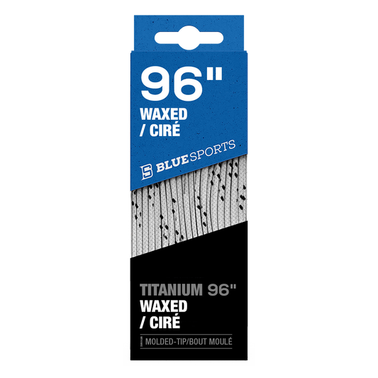 Skate Laces/White/Wax