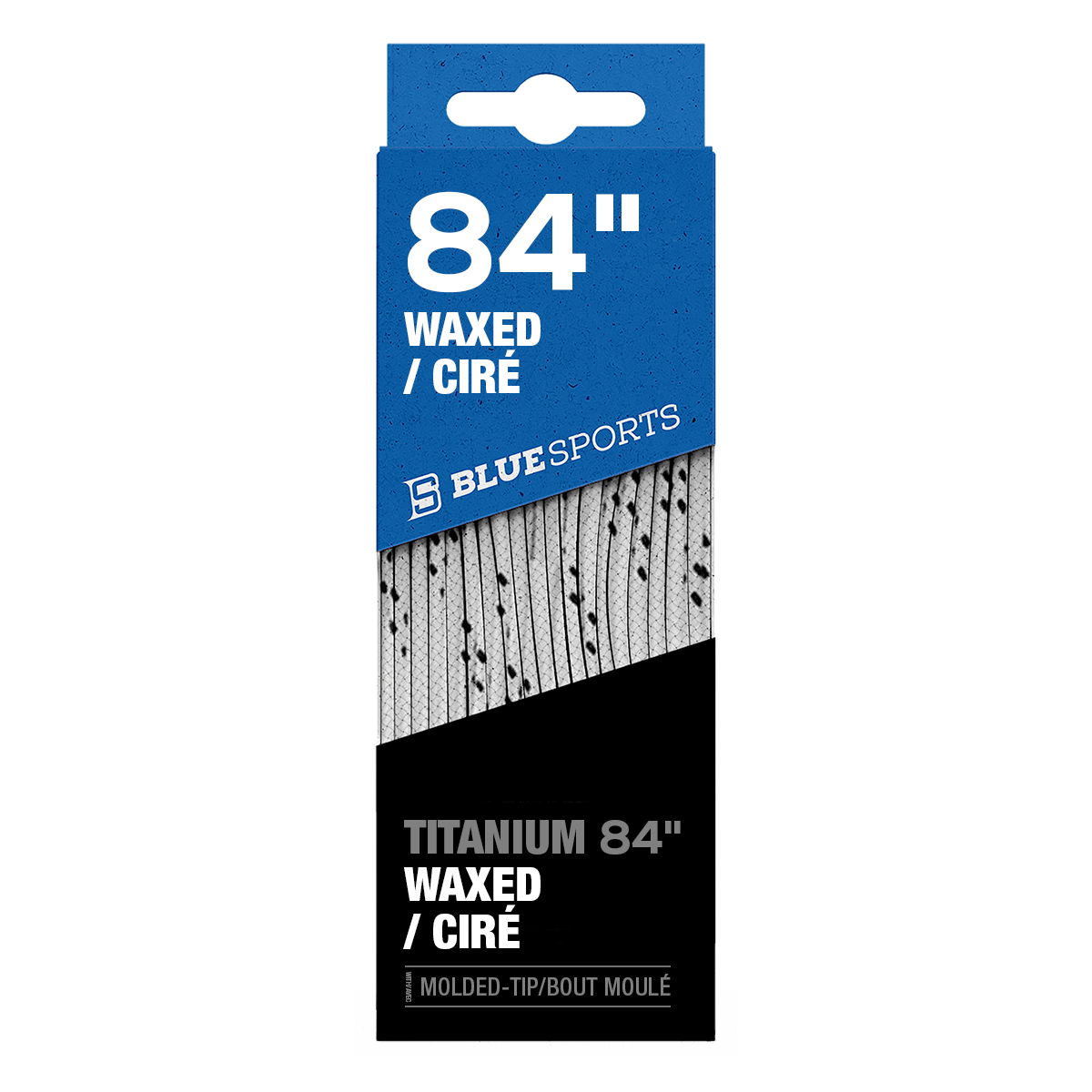 Skate Laces/White/Wax