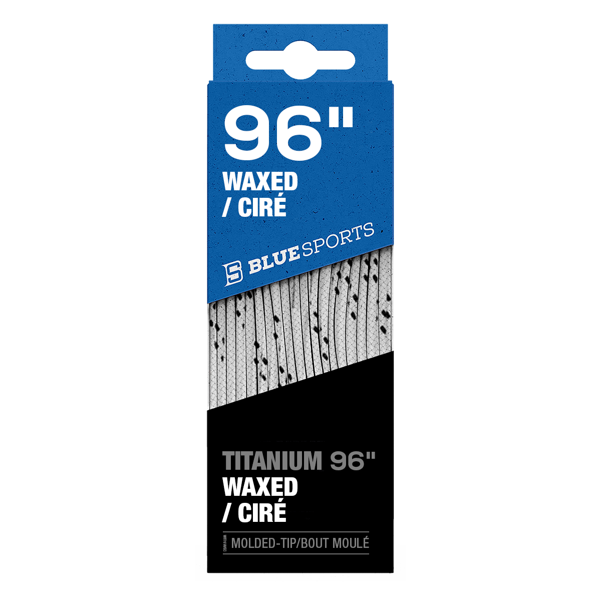 Skate Laces/White/Wax